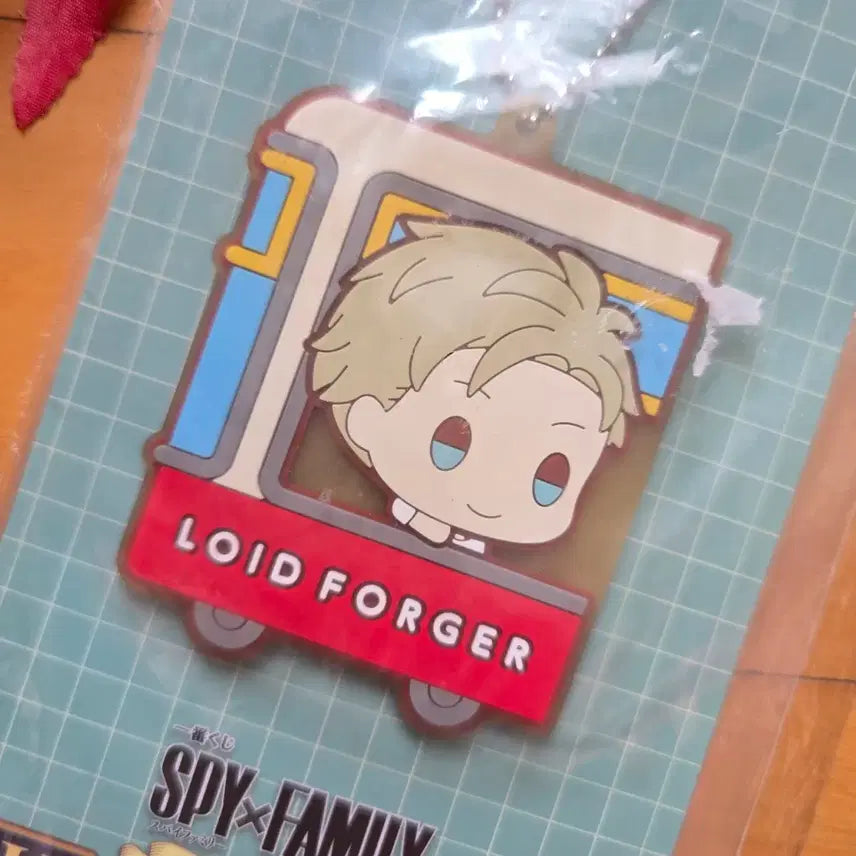 [BUNJANG] Spy x Family Ichiban Kuji H Prize Loid Forger Rubber Keychain Holder / 스파이패밀리 제일복권 H상 로이드 포저 러버 키링 키홀더
