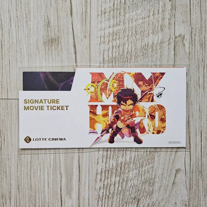 [BUNJANG] Dear My Hero MapleStory Movie Ticket / (디어 마이 히어로) 무비티켓 (메이플스토리)