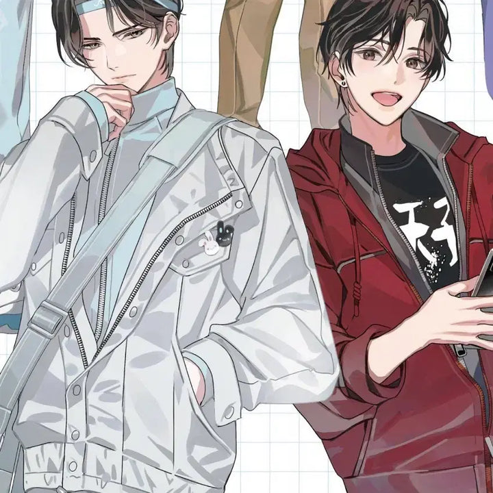 [BUNJANG] The Founder of Diabolism Lan Wangji &amp; Wei Wuxian School Acrylic Stand / 마도조사 남망기 위무선 학원 아크릴스탠드