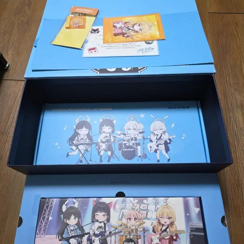 [BUNJANG] Blue Archive Hamaji Edition Mechanical Keyboard Deskterior Package / 블루아카이브 하마지 에디션 키보드 데스크테리어패키지