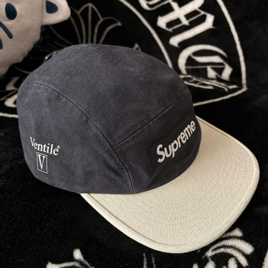 [BUNJANG] Supreme Ventile Camp Cap Navy / 슈프림 벤틸 캠프캡 네이비