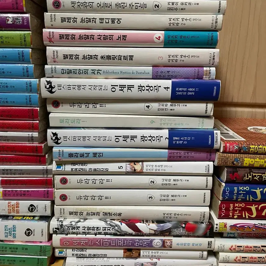 [BUNJANG] Miscellaneous Light Novels and Manga Collection / 잡다한 라이트노벨 총43권 만화책 총11권 일괄팜