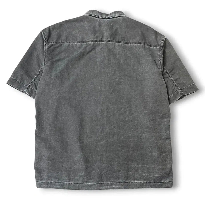 [BUNJANG] 8 Seconds Ash Color Dirty Washing Cotton Shirt 2XL / 에잇세컨즈 애쉬 컬러 더티 워싱 코튼 셔츠 2XL