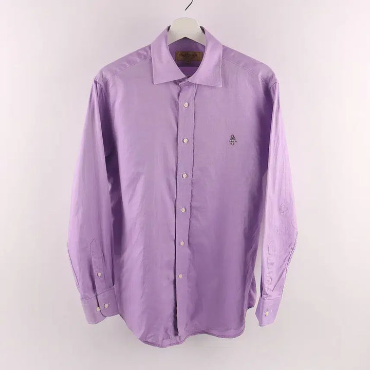 [BUNJANG] Paul Stuart New York Solid Dress Shirt / M / 폴스튜어트 뉴욕 솔리드 드레스 셔츠 / P021 -656