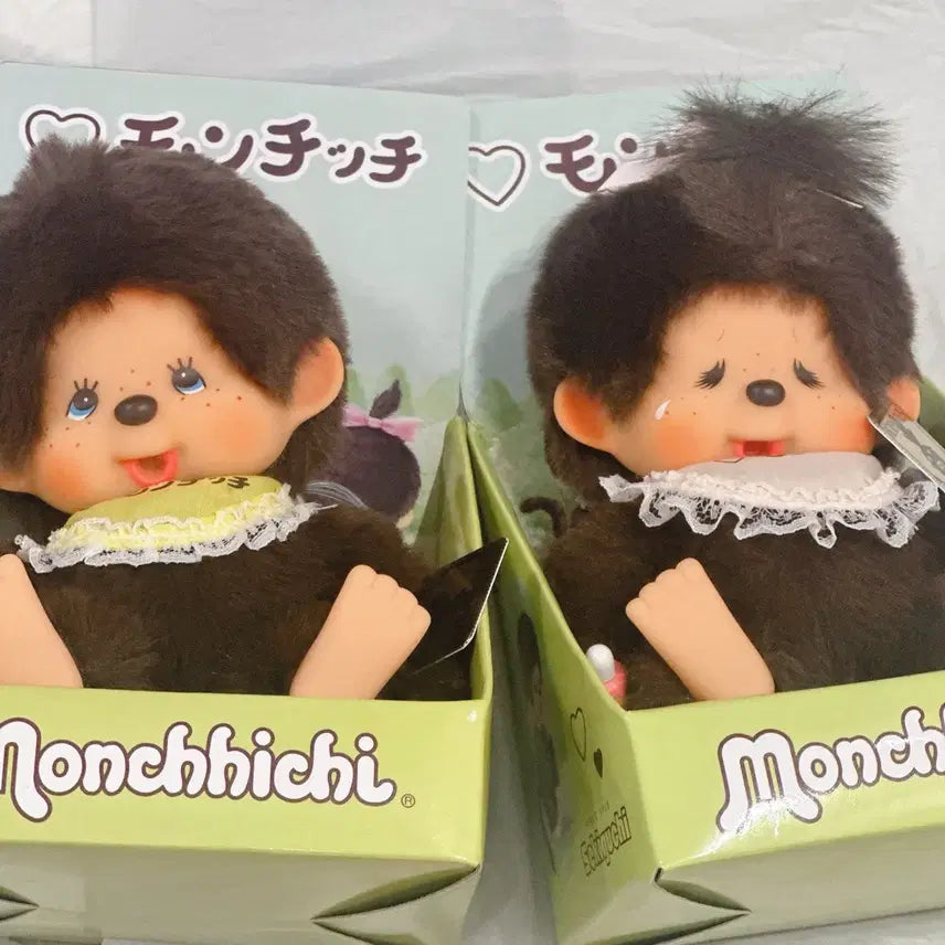 [BUNJANG] Monchhichi 2-Piece Set (Official Exhibition) / 정품 전시회 몬치치 2종 세트