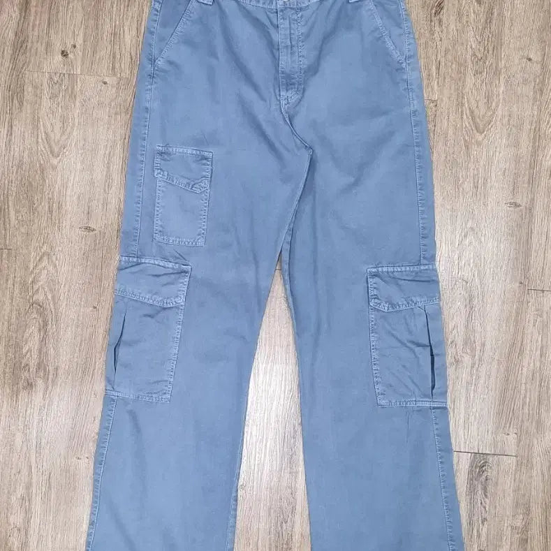 [BUNJANG] Zara Washed Wide Cargo Pants / 자라 워싱 와이드 카고 팬츠 8size _ 여성, 28~29in