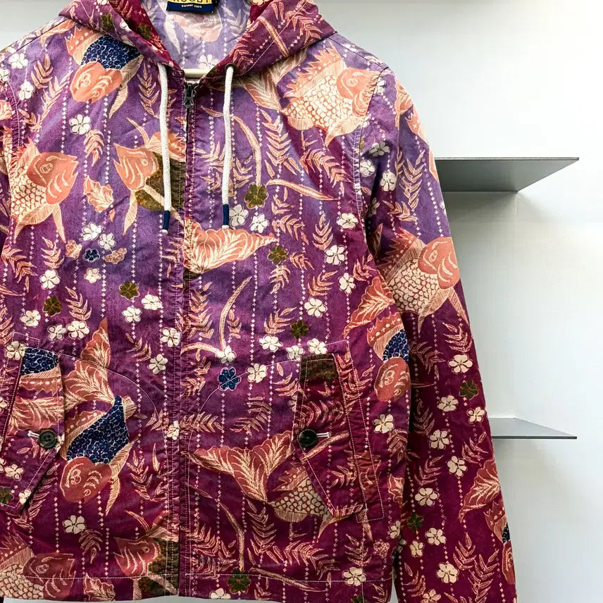 [BUNJANG] Polo Ralph Lauren Rugby India Ethnic Cotton Hooded Jacket / 폴로랄프로랜 럭비 인디아 에스닉 코튼 후드 자켓
