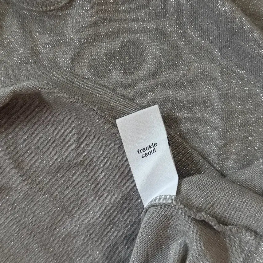 [BUNJANG] Freckle Seoul Silver T-Shirt / 프레클 서울 실버 반팔티