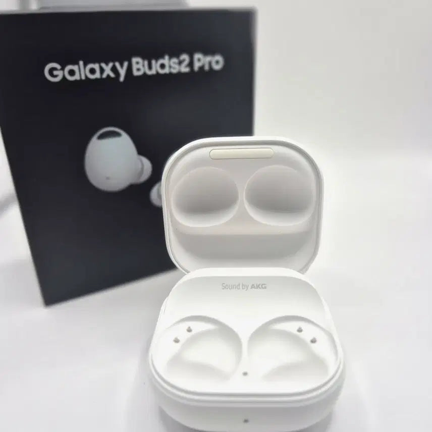 [BUNJANG] Samsung Galaxy Buds 2 Pro (White) - Charging Case Only / 버즈2프로 화이트 본체(충전케이스) 단품/낱개/중고/삼성정품
