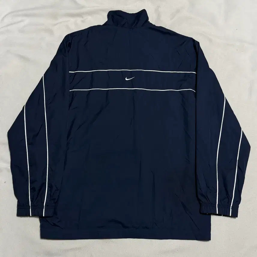 [BUNJANG] Nike Swoosh Piping Windbreaker Jacket (L) / L 나이키 스우시 파이핑 바람막이