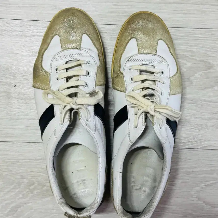 [BUNJANG] Dior Homme 07AW Pearly Shining German Army Sneakers by Hedi Slimane / 디올옴므 07aw 펄샤이닝 독일군 스니커즈 by 에디슬리먼