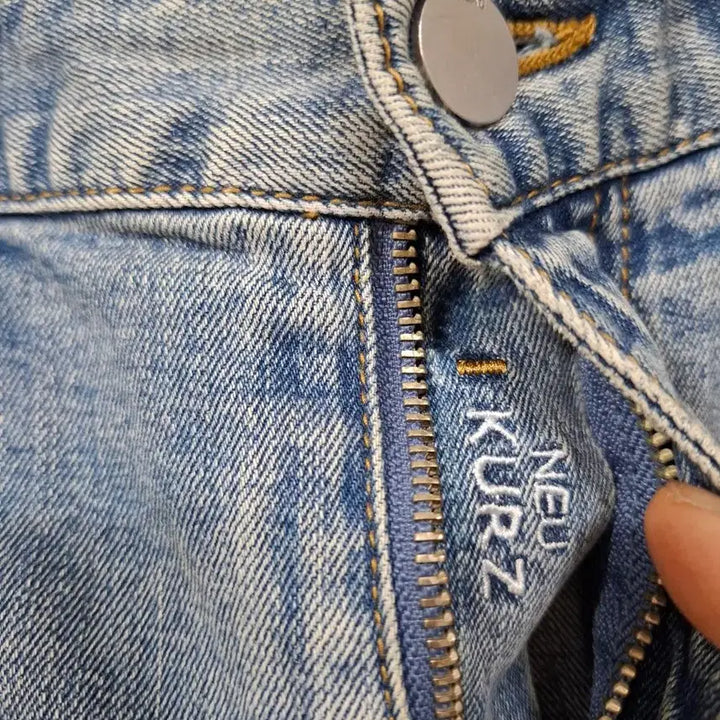[BUNJANG] Plac Washed Straight Leg Jeans Size 31 / 플랙 워싱 일자청바지 31