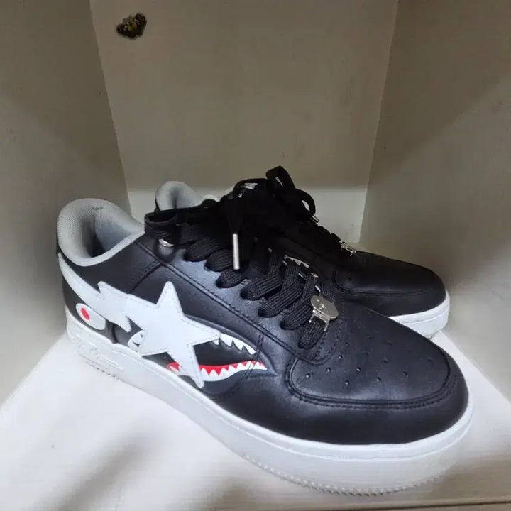 [BUNJANG] A Bathing Ape BAPE STA Matte Black Sneakers / 베이프스타