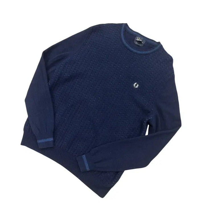 [BUNJANG] Fred Perry Lambswool Knit Sweater / 프레드페리 램스울 니트