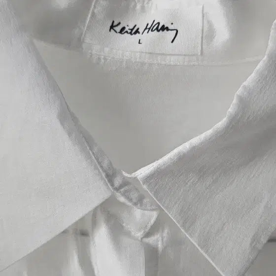[BUNJANG] White Long Sleeve Shirt / 화이트 셔츠 롱슬리브