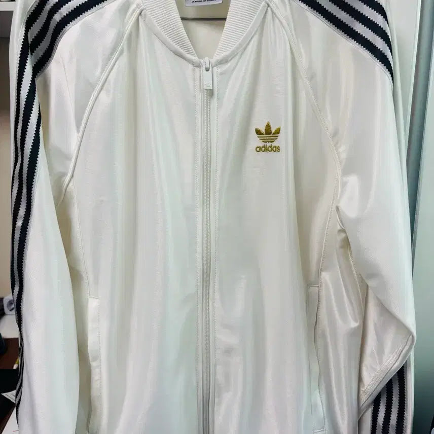[BUNJANG] Adidas Originals Japan Satin Track Top White Women&
