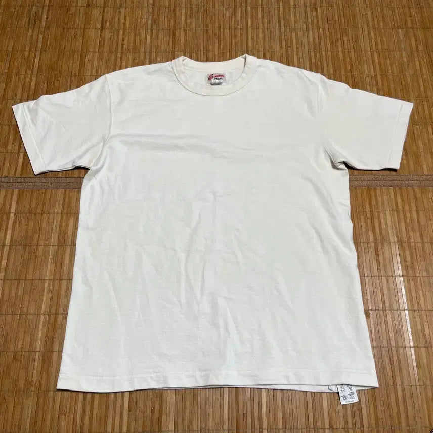 [BUNJANG] Bronson Loopwheel Tubular T-Shirt White / 브론슨 루프휠 튜블러