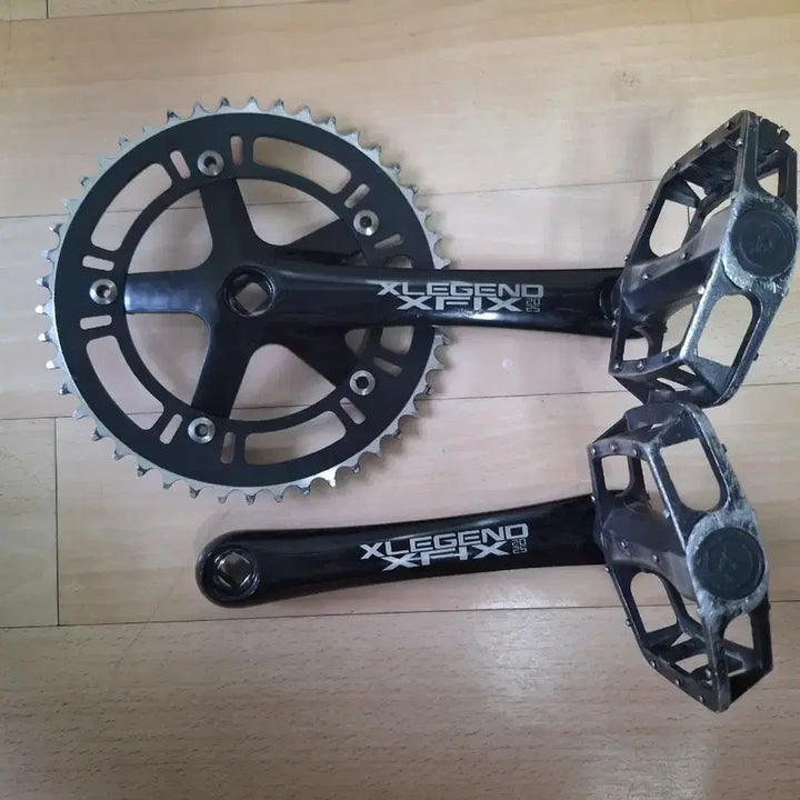 [BUNJANG] X-LEGEND XFIX Crankset Black / X-LEGEND XFIX 크랭크 블랙