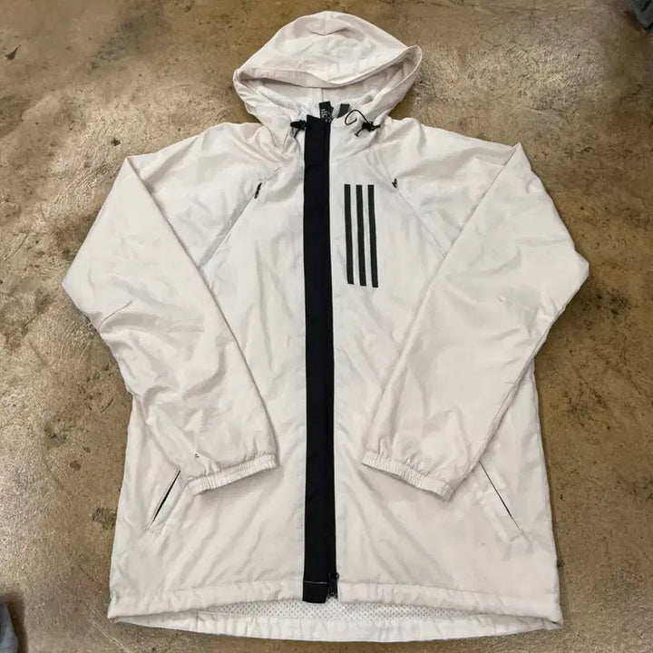 [BUNJANG] Adidas Windbreaker White / [정품/L] 아디다스 바람막이 흰색