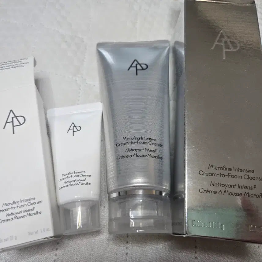 [BUNJANG] AP Microfine Intensive Cream To Foam Cleanser Set / (150+31)에이피(AP) 마이크로파인 인텐시브 크림 투 폼 클렌저