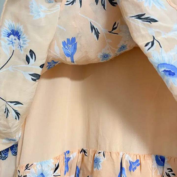 [BUNJANG] Ann Taylor Floral Pattern Chiffon Long Skirt / 앤테일러 롱스커트