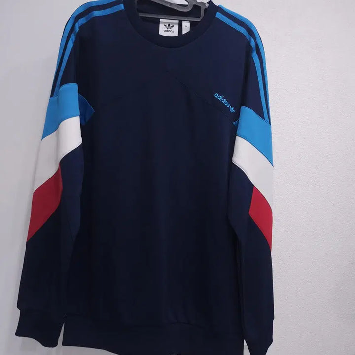 [BUNJANG] Adidas Palmstone Sweatshirt Navy M / 아디다스 팜스톤 맨투맨 네이비