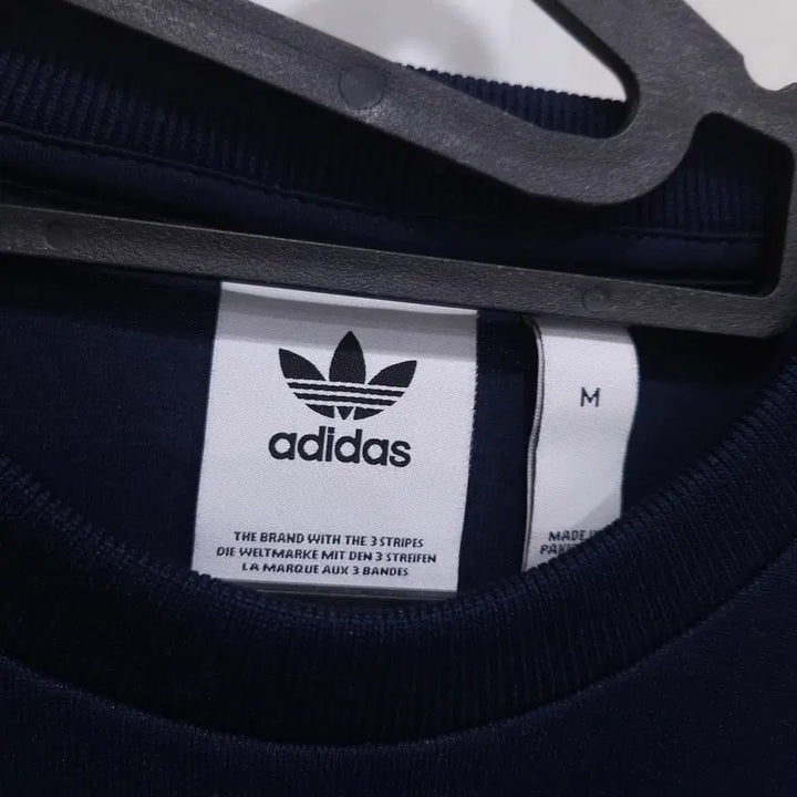 [BUNJANG] Adidas Palmstone Sweatshirt Navy M / 아디다스 팜스톤 맨투맨 네이비