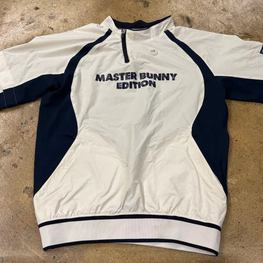 [BUNJANG] Master Bunny Edition Windbreaker Half Zip Golf Wear / [정품/4] 마스터바니 에디션 바람막이 하프집업 골프웨어
