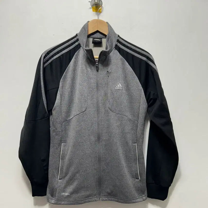 [BUNJANG] Adidas Training Jacket Grey/Black Size 95 / 아디다스 트레이닝 자켓 그레이/블랙 95사이즈