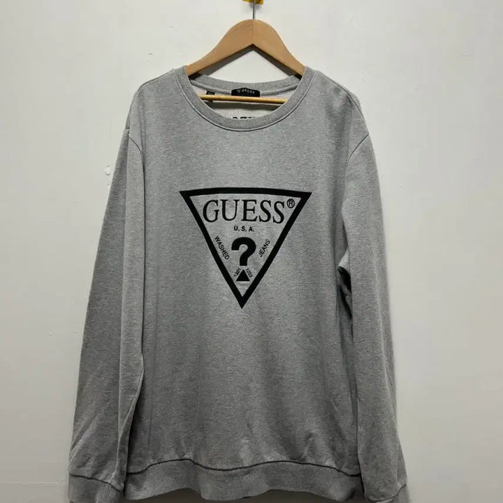 [BUNJANG] Guess Grey Sweatshirt XL / 게스 맨투맨 그레이 XL