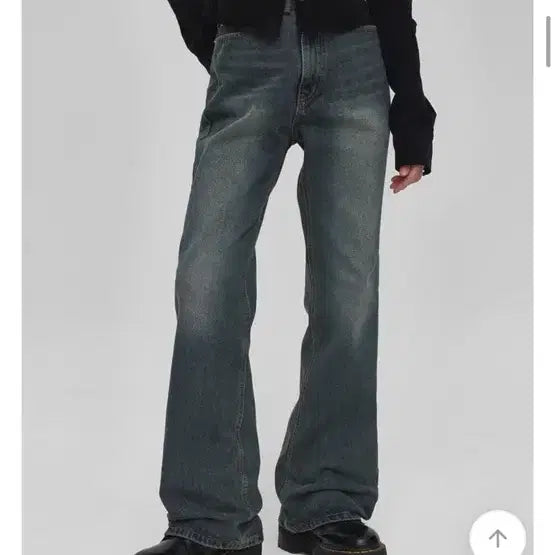 [BUNJANG] Black Up Tammy Nut Bootcut Denim Pants / 블랙업 타미넛 부츠컷 데님팬츠