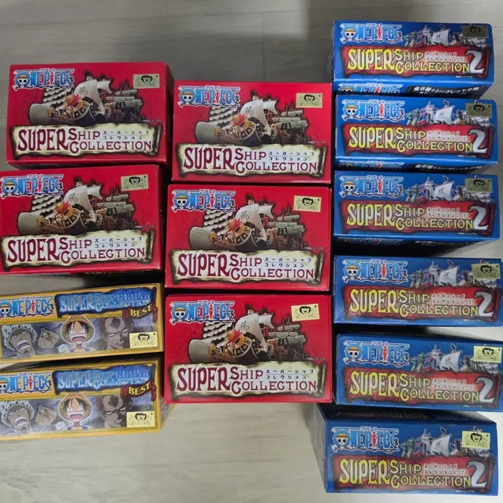 [BUNJANG] One Piece Super Ship Collection 13종 Bundle Set / 원피스 슈퍼쉽 콜렉션 13종 일괄판매