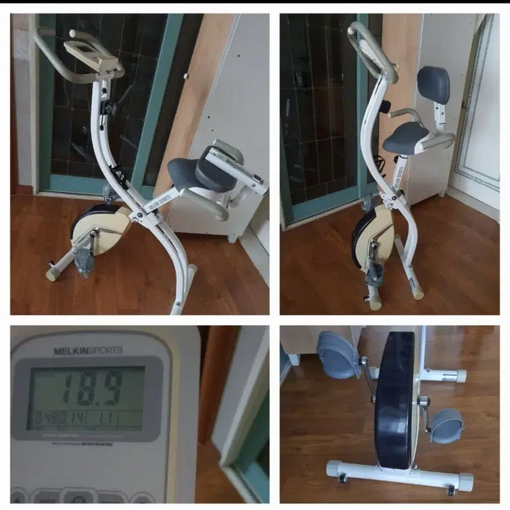 [BUNJANG] Melkins Sports Indoor Exercise Bike with Bonus Backpack / 멜킨스츠실내자전거남.여.노.소집에서운동하실분저렴히2만5천원그외가방모두덤
