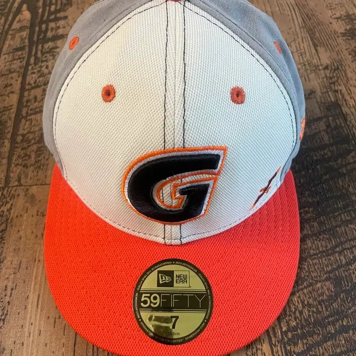 [BUNJANG] Lotte Giants Old Baseball Cap Size 7 (55.8cm) / 롯데자이언츠 레어템 올드모자