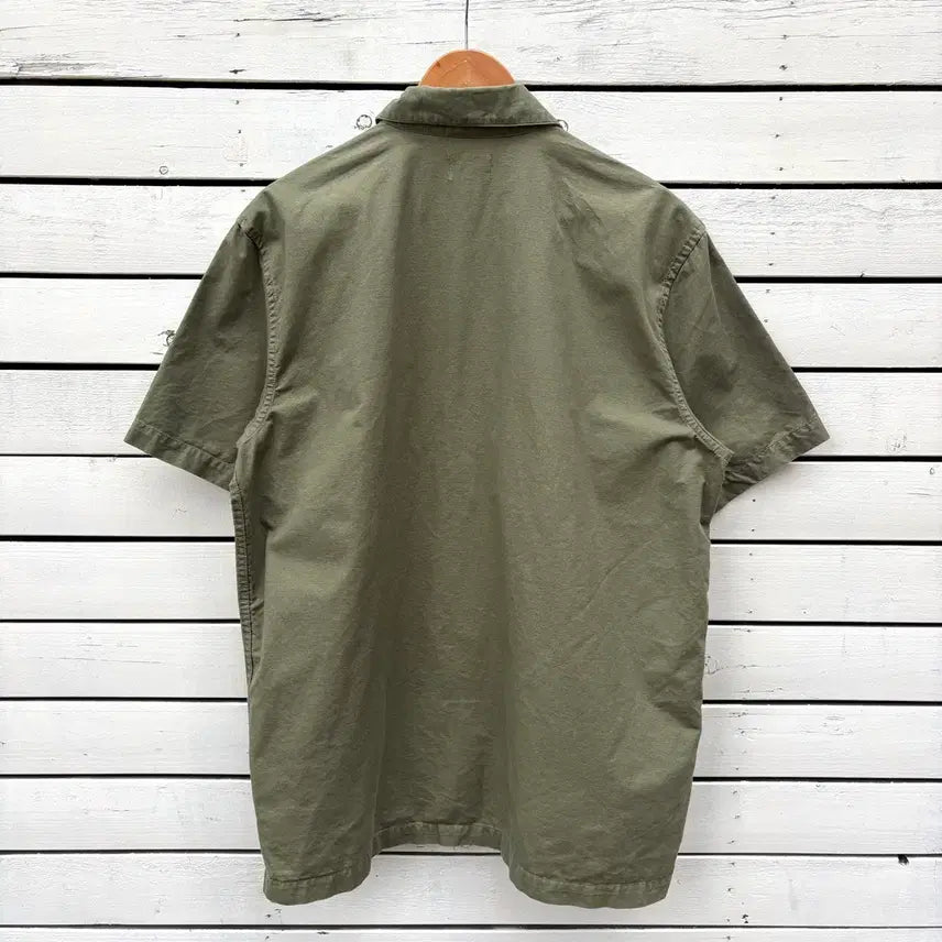 [BUNJANG] Obey Short Sleeve Work Shirt / Obey 오베이 반팔 워크 셔츠
