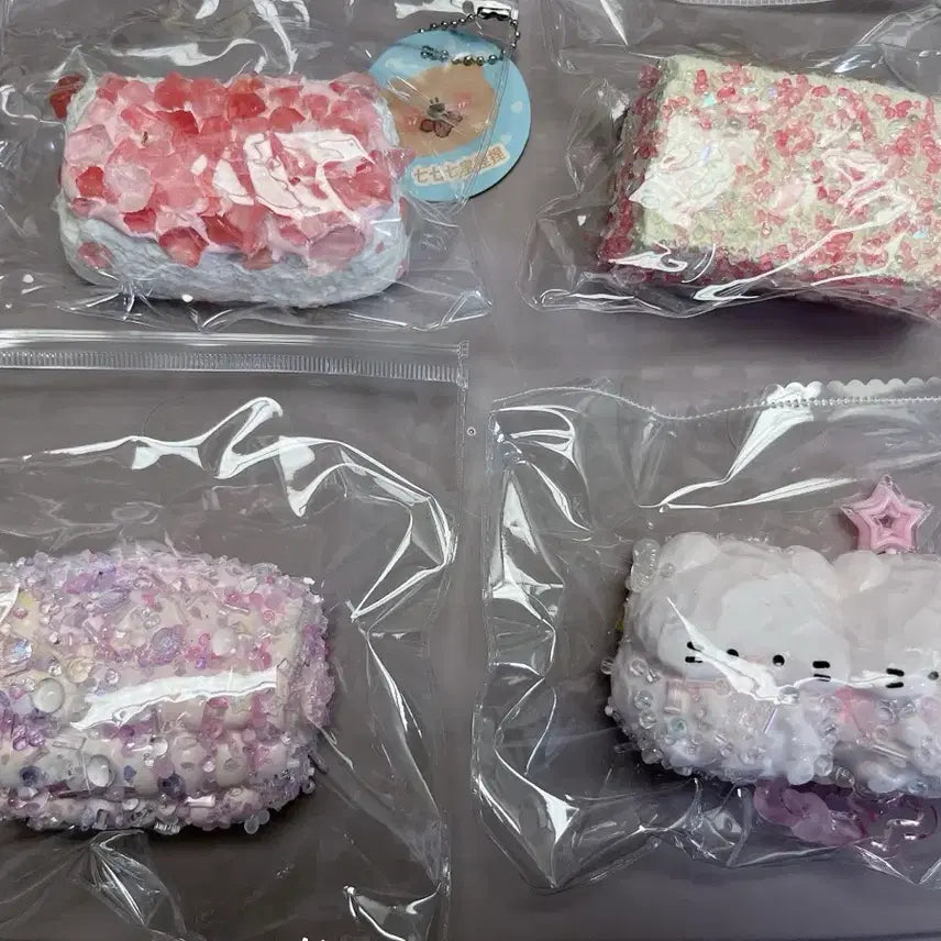 [BUNJANG] Bingsu Pebble Plushies Bundle Set / 빙수 말랑이 일괄