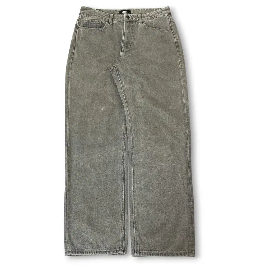 [BUNJANG] Musinsa Standard Grey Denim Pants / 무신사 스탠다드 그레이 컬러 데님 팬츠 32-33 추정