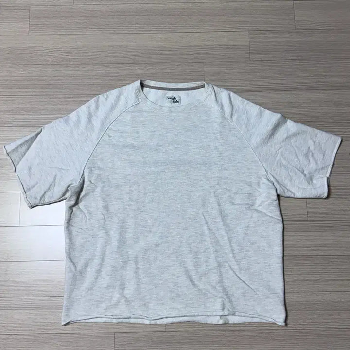 [BUNJANG] Roughside Half-Sleeve Sweatshirt / 러프사이드 반팔 맨투맨