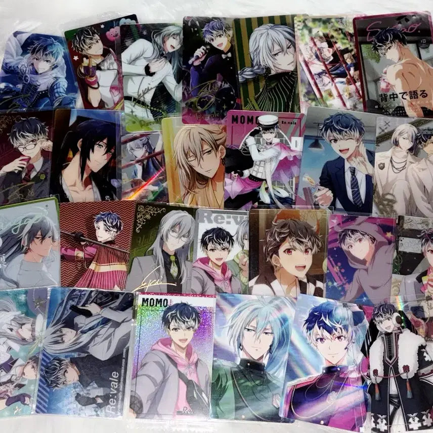 [BUNJANG] IDOLiSH7 Re:vale Yukimomoo Ogami Banri Pashacolle Metal Card Wafer Card Bundle Set / 아이나나 리바레 유키 모모 오오가미 반리  파샤코레 메탈카드 웨하스 카드