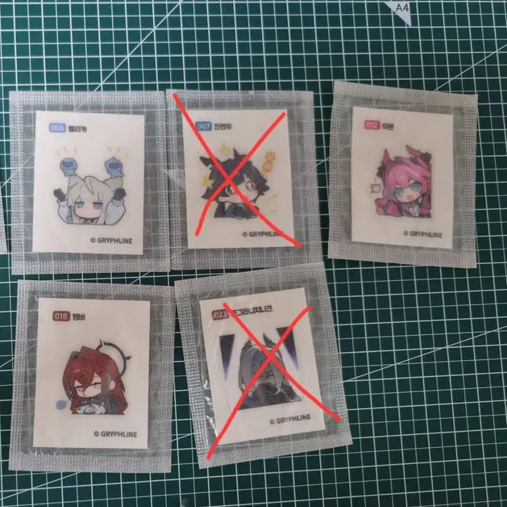 [BUNJANG] Arknights Endfield GS25 Tteobukseel Sticker Swap / 교환) 명일방주 엔드필드 gs25 띠부씰