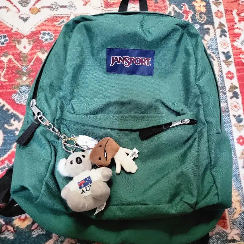 [BUNJANG] JanSport Backpack Green / 잔스포츠 백팩 그린색상
