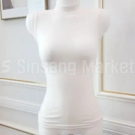 [BUNJANG] Sleeveless Turtleneck Top with Built-in Lining / [빠른발송] 조이반목나시 기획 비침X 폴라 하이넥 스판 섹시