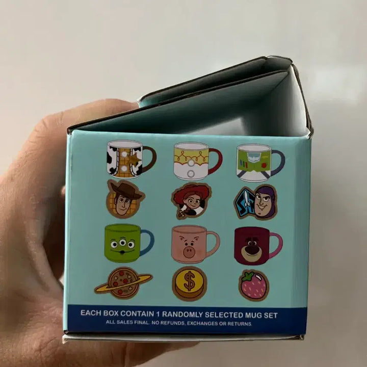 [BUNJANG] Hong Kong Disneyland Toy Story Lotso Random Espresso Mug with Strawberry Coaster / [할인+특전] 홍콩디즈니랜드 토이스토리 랜덤 머그컵