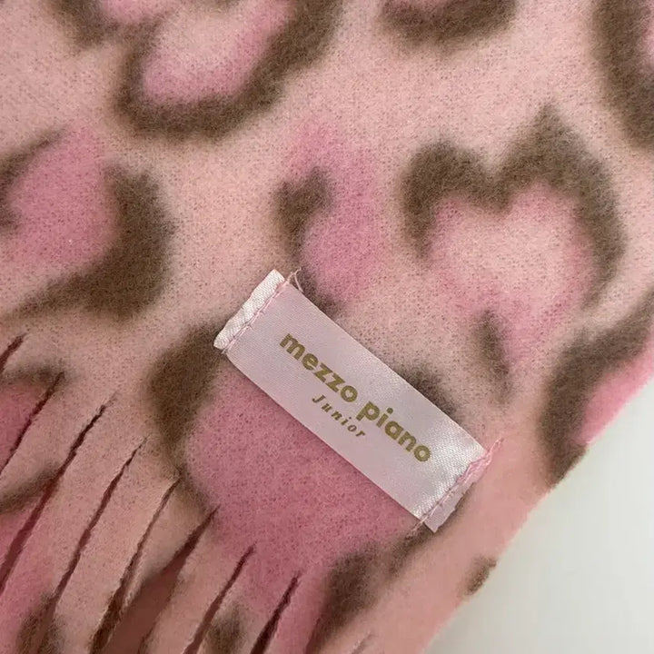[BUNJANG] Mezzo Piano Pink Leopard Muffler / 메조피아노 핑크 호피 머플러 목도리 ㅣ 갸루 히메 오네 짜잔씨 착용템!