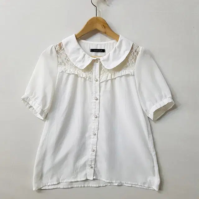 [BUNJANG] CHIP CLIP White Blouse / CHIP CLIP 블라우스 화이트