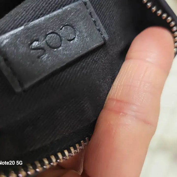 [BUNJANG] Genuine COSS Black Calfskin Mini Bag / 정품코스 블랙소가죽 미니백