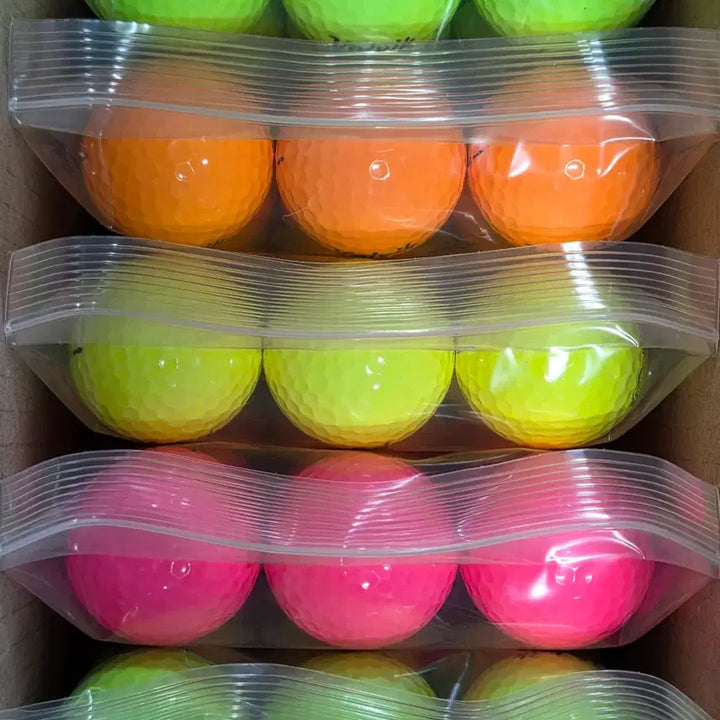 [BUNJANG] Volvik Vista4 A-Grade 4-Piece Color Used Golf Balls - 30 Balls / 볼빅 비스타4 A급 4피스 컬러 로스트볼 30구 중고골프공 -무료배송-