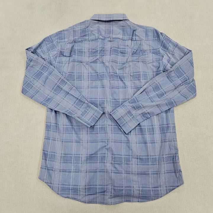 [BUNJANG] Daks Blue Check Shirt / 105 닥스 블루 체크 셔츠 남방 0619Y2