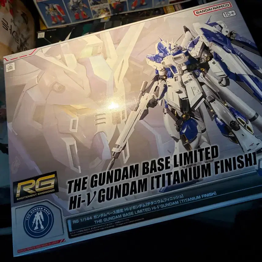 [BUNJANG] RG Hi-Nu Gundam Titanium Finish Gunpla Limited Edition / Rg 하이뉴 건담 티타늄 피니쉬 건베한정 미개봉 새상품 최저가 급처