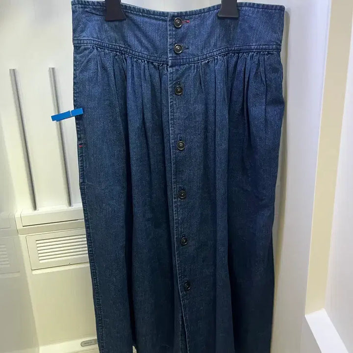 [BUNJANG] Ines Denim Flare Long Skirt / 이네스~ 여름데님플레어스커트